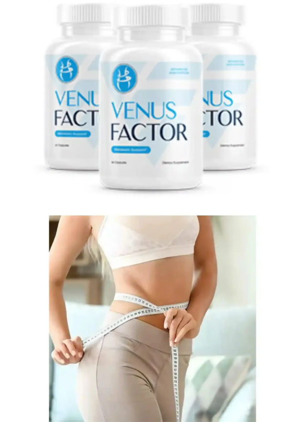 Venus Factor weight loss supplement bottle designed for women fat loss support
